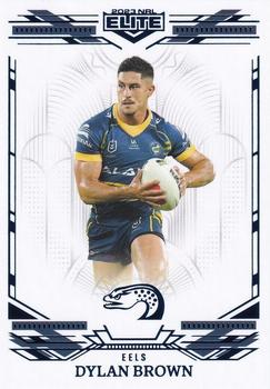 2023 NRL Traders Elite - Mojo Sapphire #MS092 Dylan Brown Front